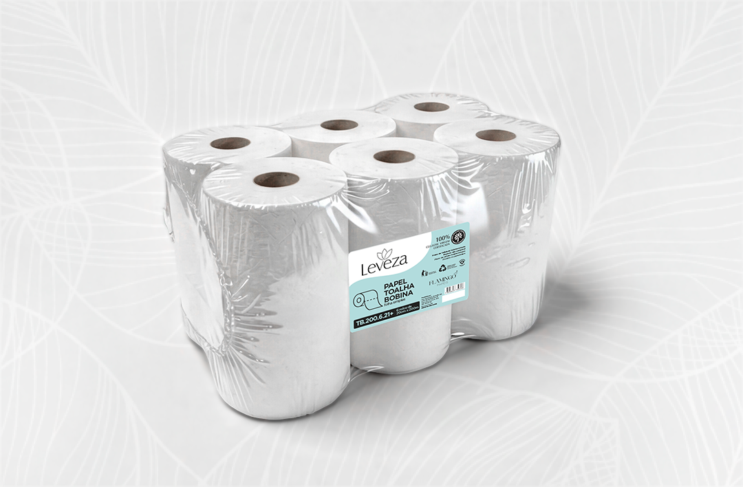 Leveza - 20cm x 200m - 6 rolos